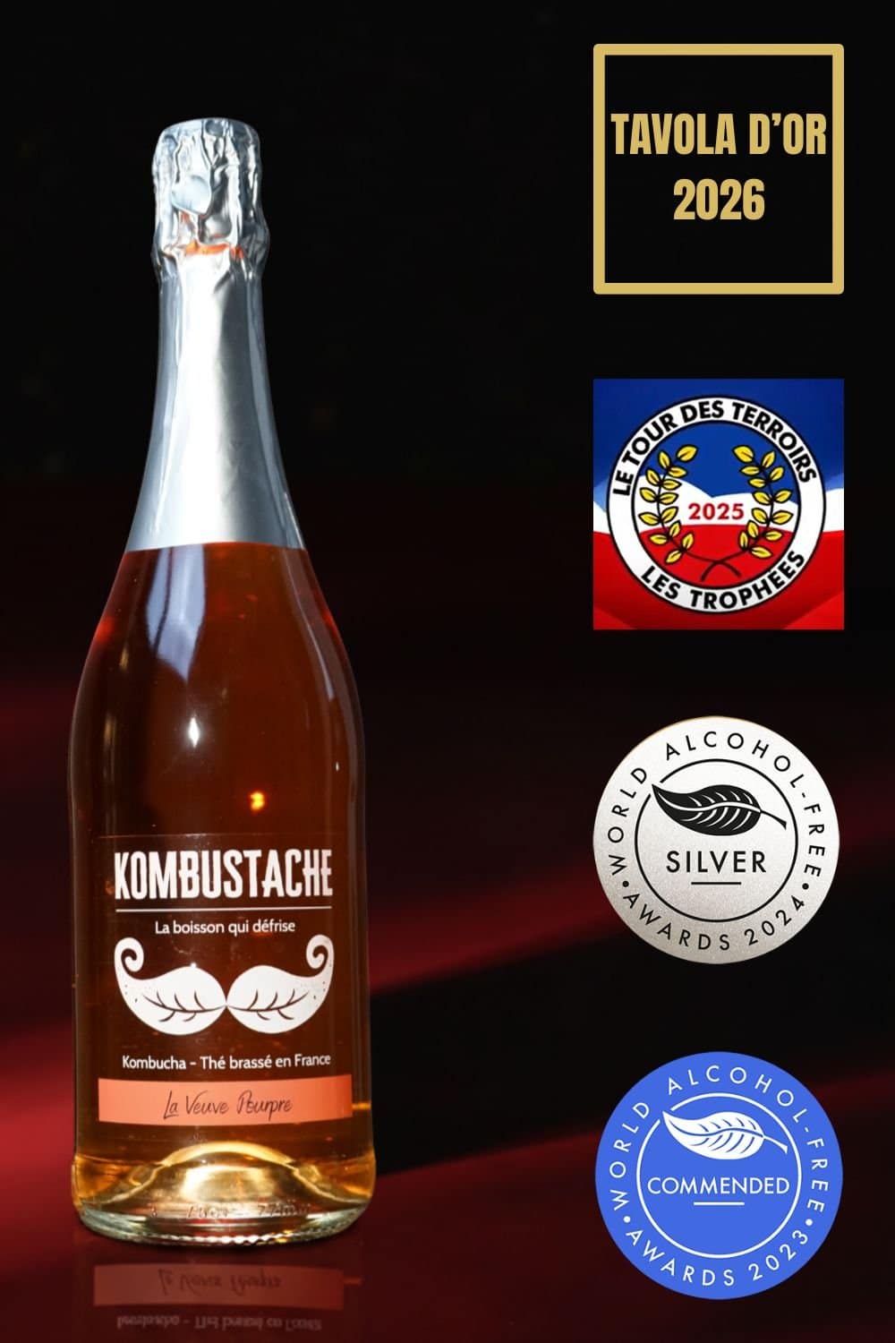 0a8de080cf7361fd858581bad75007d4.jpeg Kombustache – La Veuve Pourpre – Boisé - Kombucha