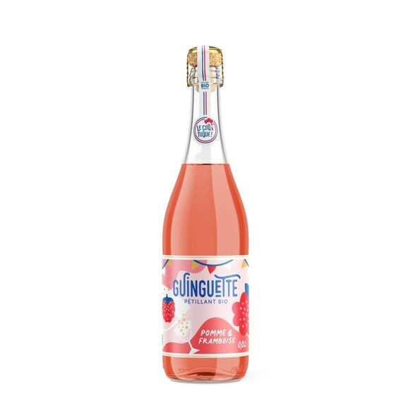 1c72e8b19b6387c76d8ee33d1562aabf.jpeg Le Coq Toqué ! Guinguette Pétillant Pomme Framboise Bio 75cl - Boissons effervescentes