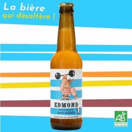 Edmond – Bière Blanche sans alcool et Bio - Blanche