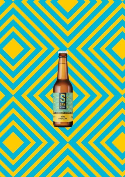 SAM Blonde sans alcool 0,5% 33cl - Blonde