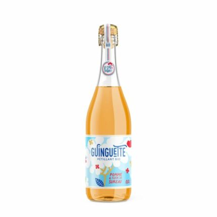 Le Coq Toqué ! Guinguette Pétillant Pomme Sureau Bio 75cl - Boissons effervescentes