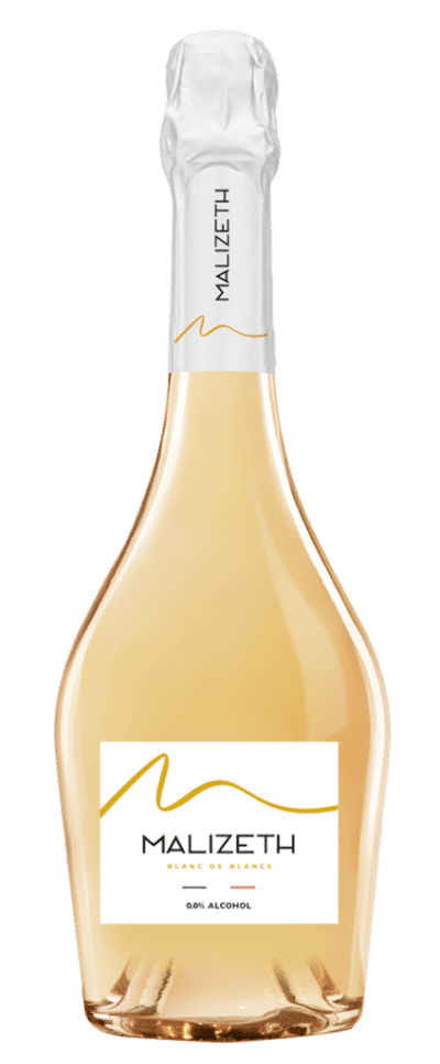 Malizeth – Blanc de blanc effervescent 0,0% - Blanc Effervescent