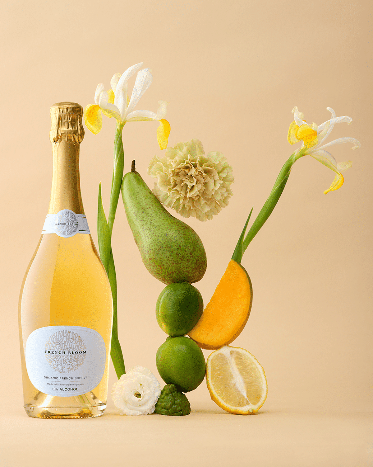 6ade94a90f77696cfdbe5ae49434dcae.png French Bloom – Blanc Chardonnay effervescent 0.0% - Blanc Effervescent