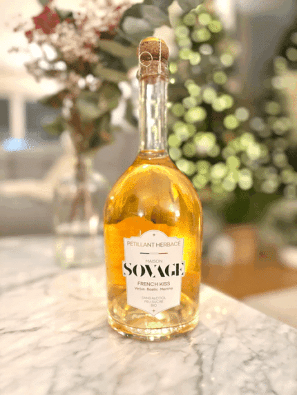 Maison Sovage – FRENCH KISS (verjus, basilic, menthe, thym) 75 cl - Boissons Gastronomiques