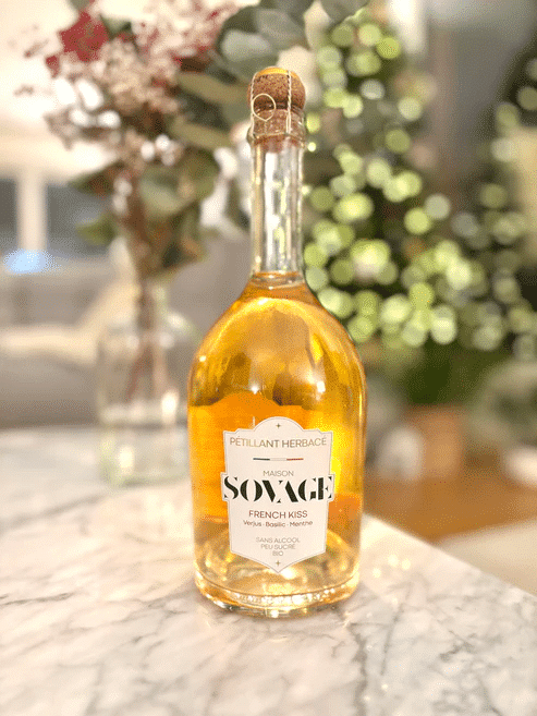 91f841d04b8fe220ff129183c0a92328.png Maison Sovage – FRENCH KISS (verjus, basilic, menthe, thym) 75 cl - Boissons Gastronomiques
