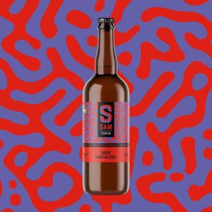 SAM Triple sans alcool 0,5% 75cl - Blonde