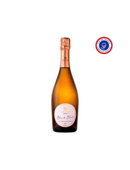 Chavin Zéro – Blanc de blanc effervescent – Chardonnay 0% - Blanc Effervescent