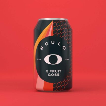 Brulo – Gose – 5 Fuits ( Mangue, Passion, Goyave, Abricot, Orange) - Fruitée