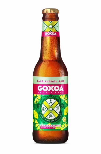 Goxoa – Sports Beer Blanche Citron 0.0% - Bières de récupération