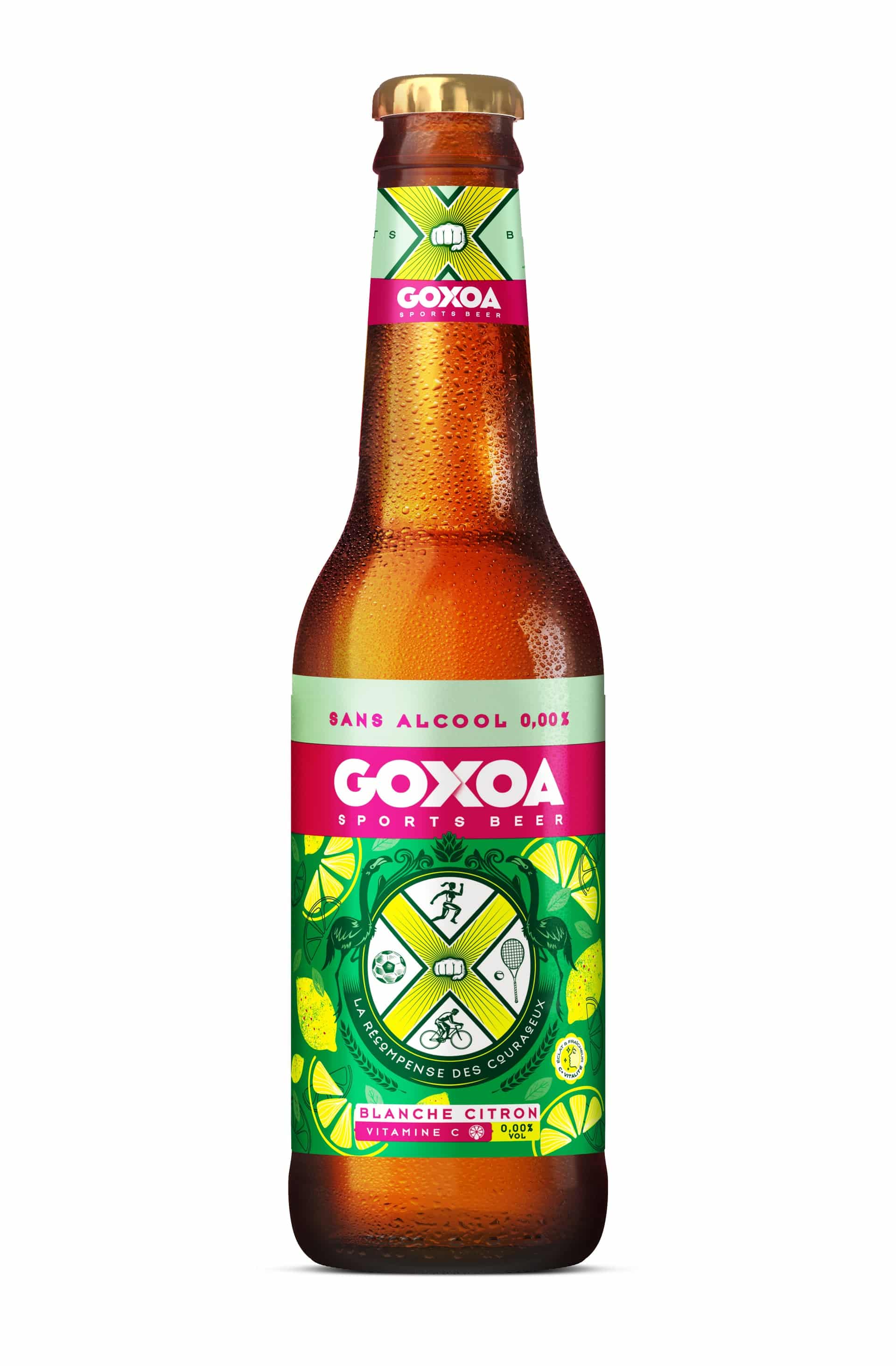 dee08f03d107e2332935aef58e1b29e8.jpeg Goxoa – Sports Beer Blanche Citron 0.0% - Bières de récupération