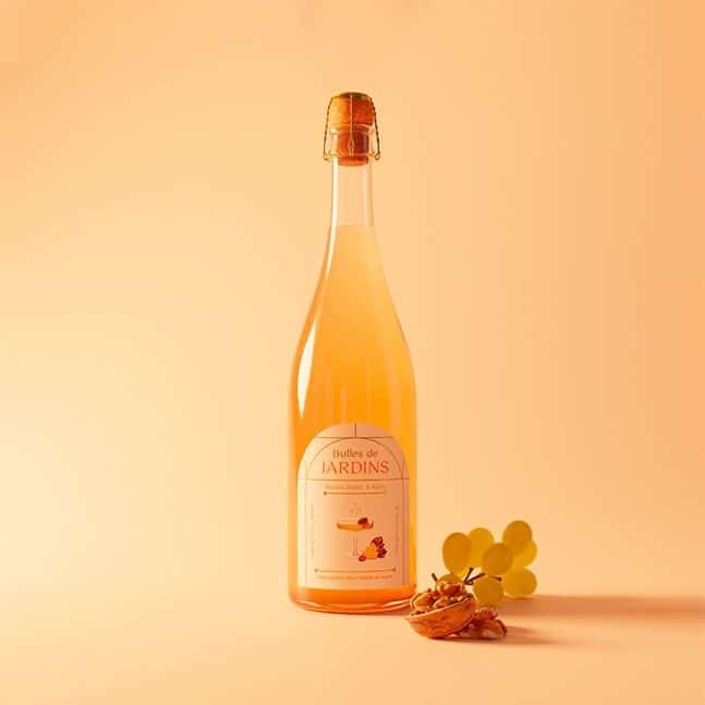 e439f195d1c0f55253dca48632b71531.jpeg Bulles de Jardins- Raisin blanc Noix 75cl - Boissons effervescentes