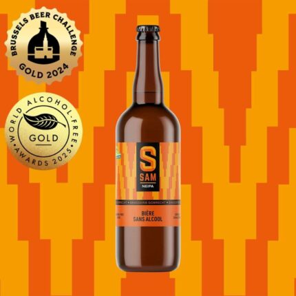 SAM NEIPA sans alcool 0,5% 75cl - IPA