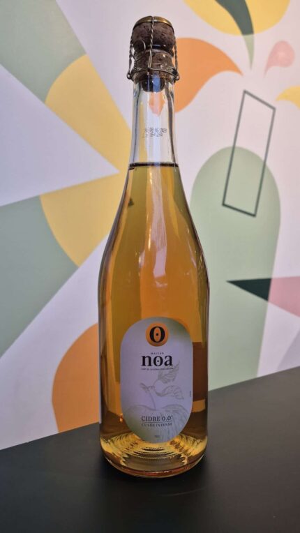 Maison Noa – Cidre Brut désalcoolisé Cuvée Intense 0.0% 75cl - Cidre sans alcool